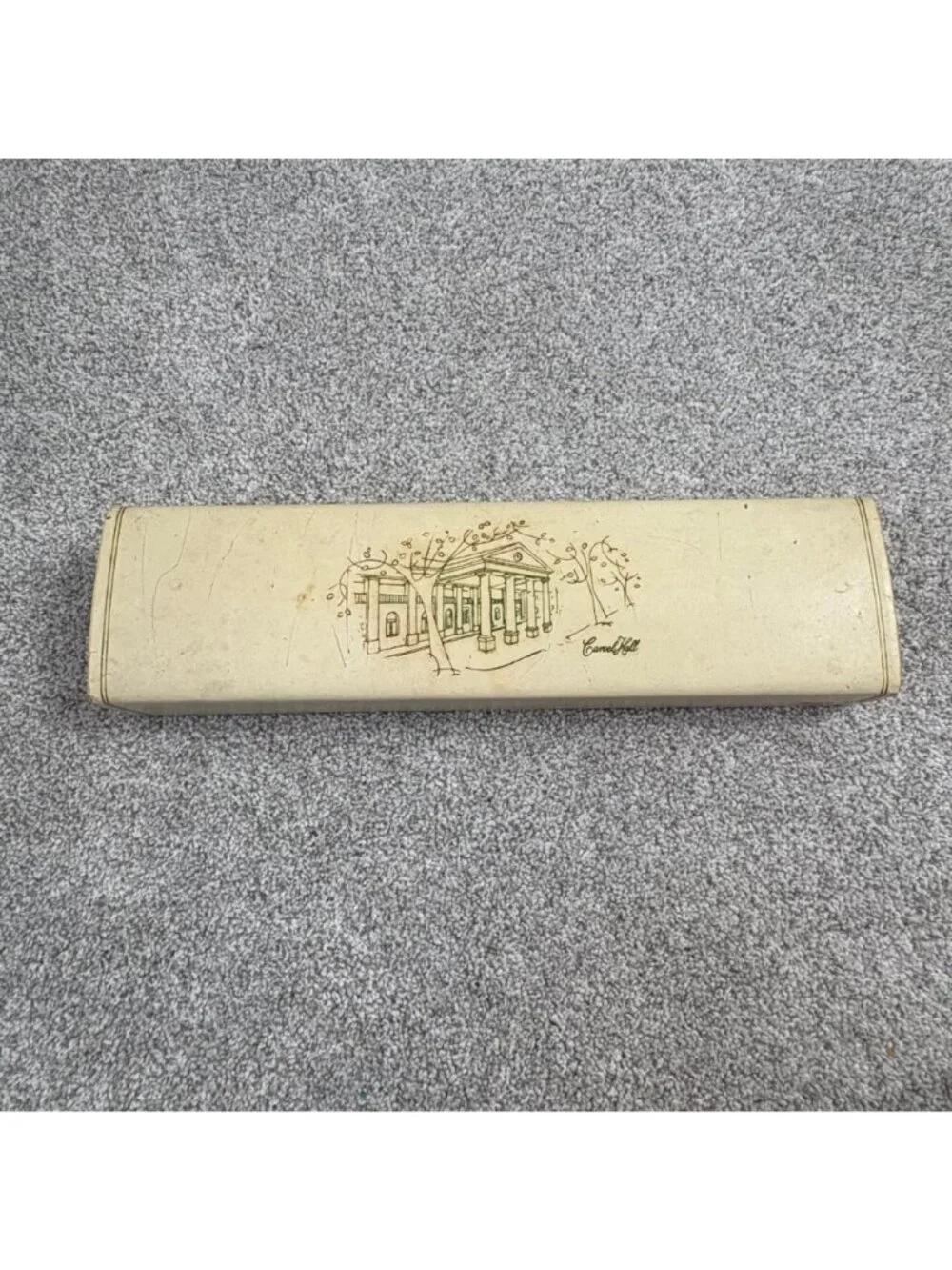 Carvel Hill Carving Set By Briddell Annapolis Regency Inlay Design Silver Ivory